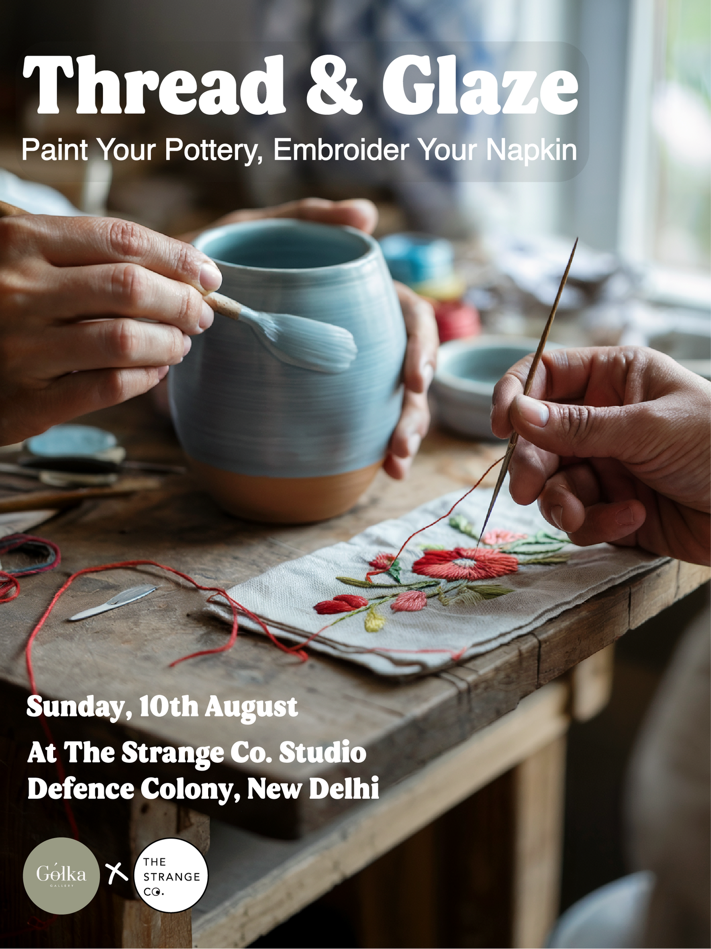 Thread & Glaze Workshop