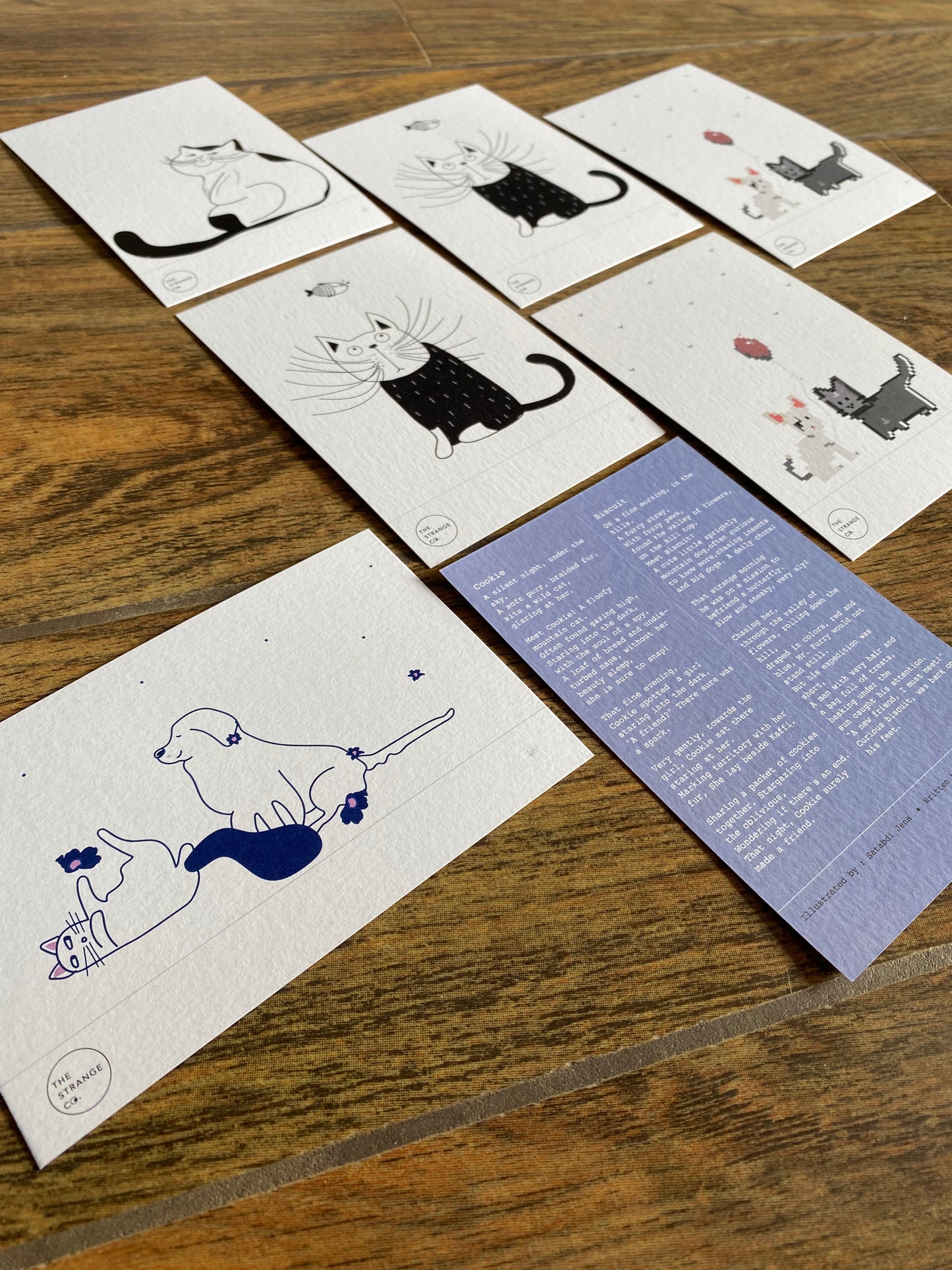 Misfit Story Post Cards