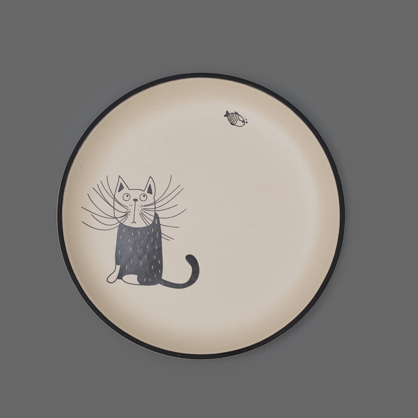 Ms. Meow and Bubbles Plate