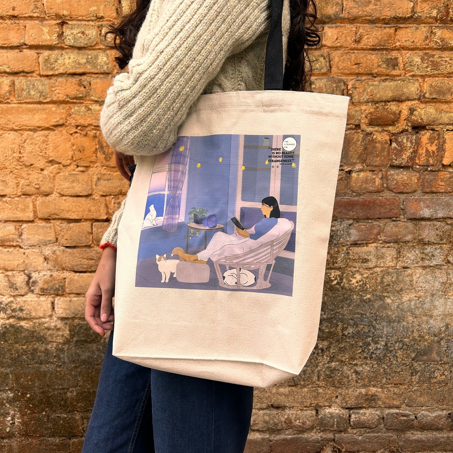 Champa Canvas Tote