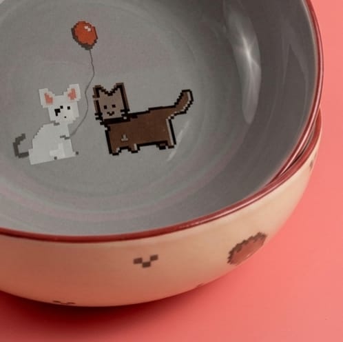 Pixie and Pixel Cereal Bowl