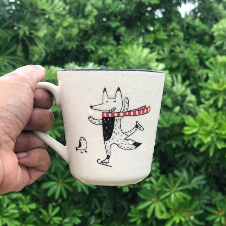 Handmade ceramic mug