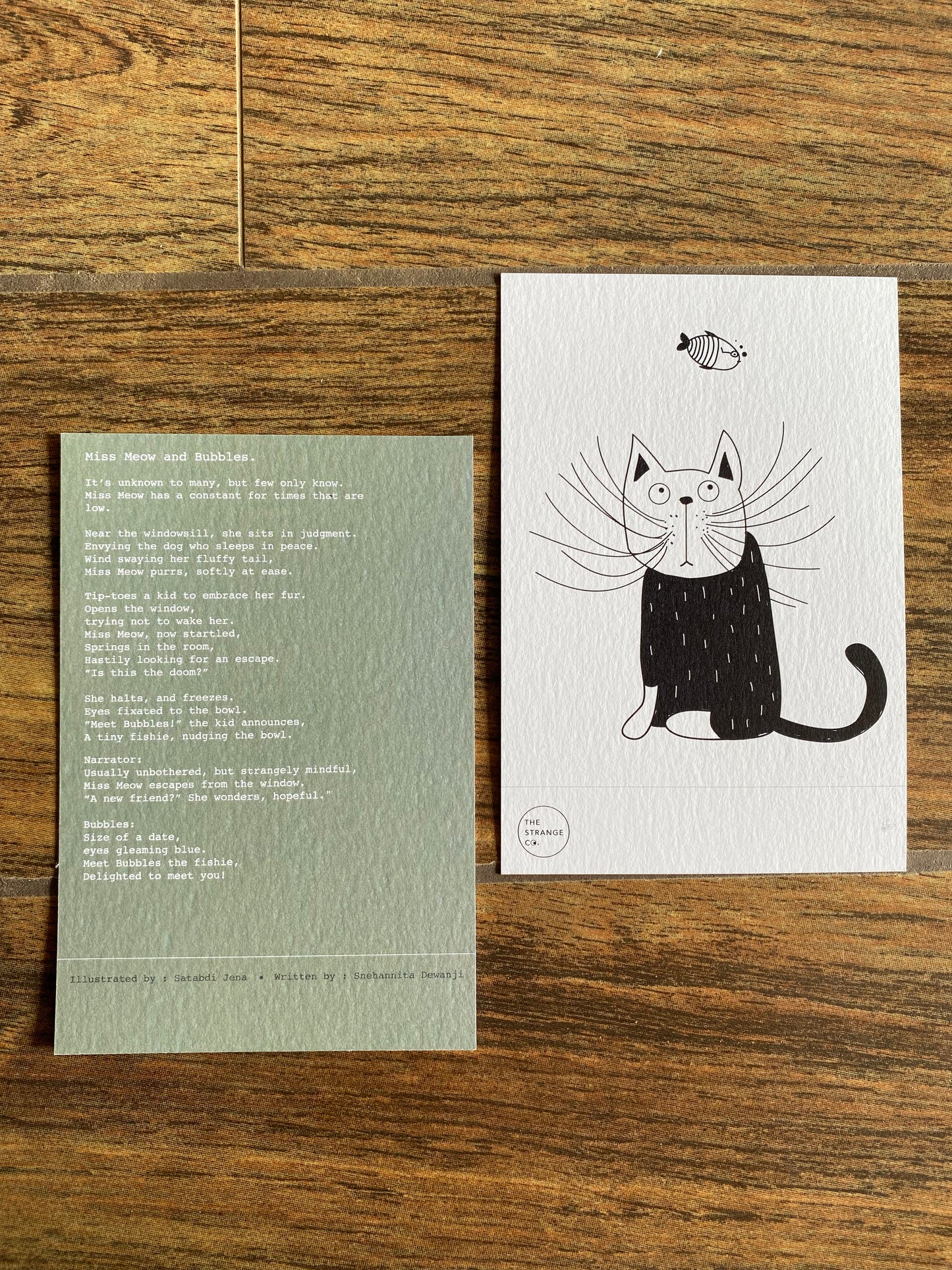 Misfit Story Post Cards (Set of 3)